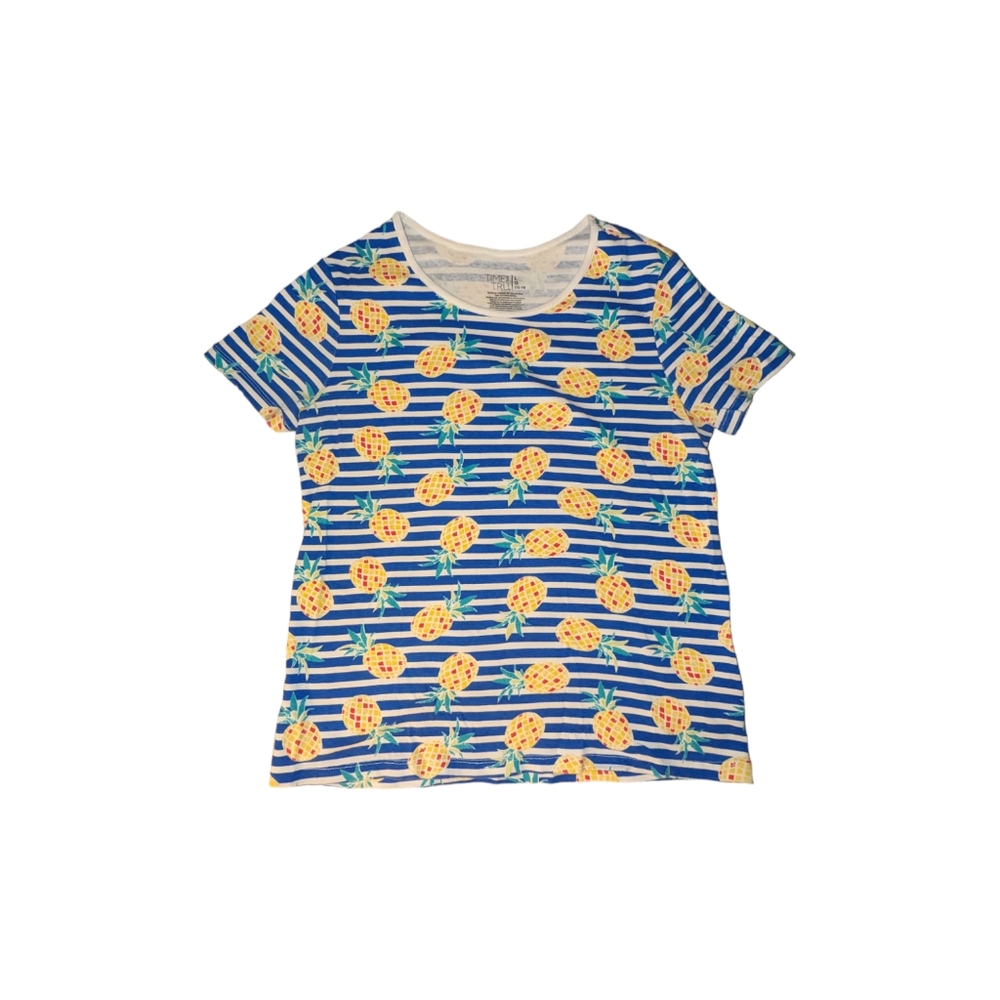 NWOT Pineapple Shirt Size Large 12-14